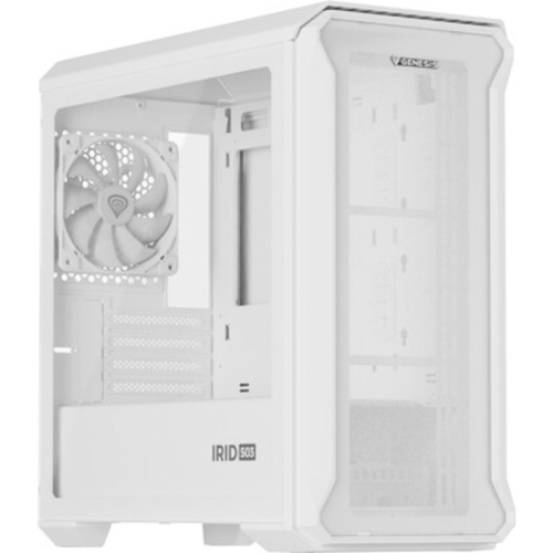 Carcasa Genesis IRID 503 ARGB Lite White, Fara sursa