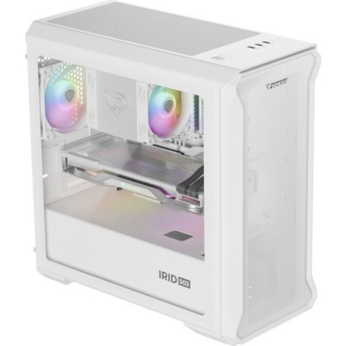 Carcasa Genesis IRID 503 ARGB Lite White, Fara sursa