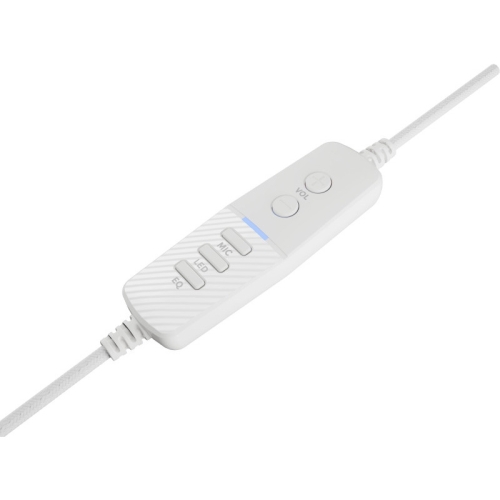 Casti cu microfon Genesis Neon 764, USB, White