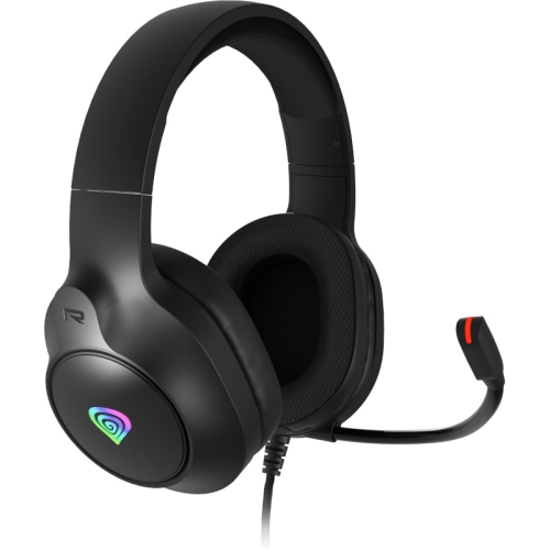 Casti cu fir Genesis Neon 213 RGB negru