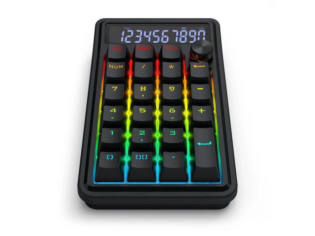 Numpad mecanic Bluetooth cu si fara fir Redragon Cove negru iluminare RGB