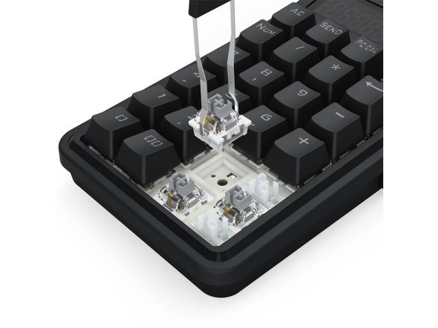 Numpad mecanic Bluetooth cu si fara fir Redragon Cove negru iluminare RGB