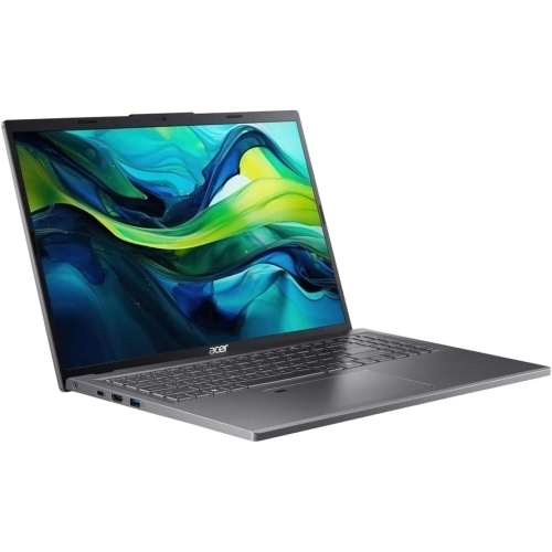 Laptop Acer Aspire 16 A16-71M-76JN, Intel Core Ultra 7 155H, 16 inch, RAM 32GB, SSD 1TB, Intel Arc Graphics, No OS, Steel Gray