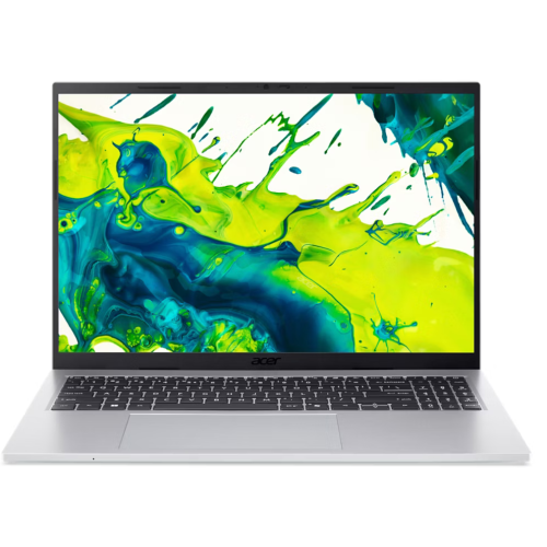 Laptop Acer Aspire Go 16 AG16-71P-529A, Intel Core 5 120U, 16 inch, RAM 16GB, SSD 1TB, Intel Graphics, No OS, Pure Silver