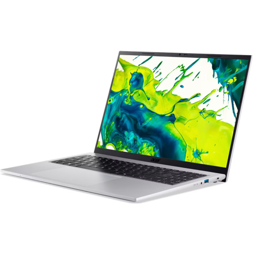 Laptop Acer Aspire Go 16 AG16-71P-529A, Intel Core 5 120U, 16 inch, RAM 16GB, SSD 1TB, Intel Graphics, No OS, Pure Silver