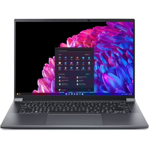 Laptop Acer Swift X SFX14-72G-70TS, Intel Core Ultra 7 155H, 14.5 inch, RAM 16GB, SSD 1TB, nVidia GeForce RTX 4050 6GB, Windows 11, Steel Grey
