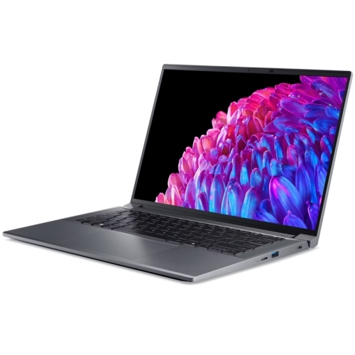 Laptop Acer Swift X SFX14-72G-70TS, Intel Core Ultra 7 155H, 14.5 inch, RAM 16GB, SSD 1TB, nVidia GeForce RTX 4050 6GB, Windows 11, Steel Grey
