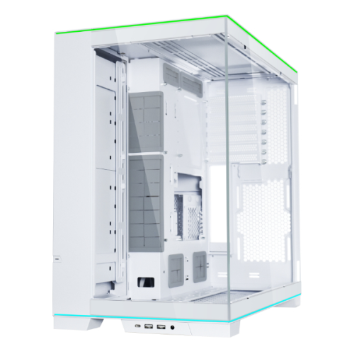 Carcasa Lian Li O11 Dynamic EVO RGB White, Fara Sursa