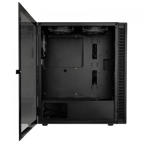 Carcasa Kolink Observatory HF Glass ARGB Black, Fara sursa