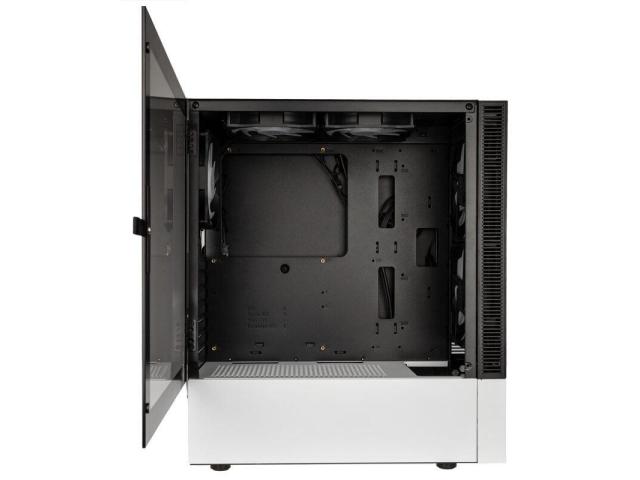Carcasa Kolink Observatory MX Mesh ARGB Black-White, Fara sursa