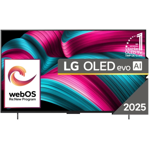 Televizor LED LG Smart OLED48C52LA Seria evo AI C5, 48 inch, Ultra HD 4K, Black