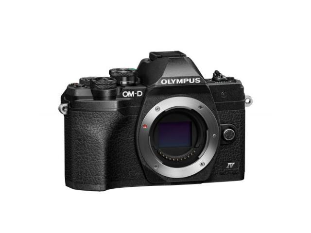 Camera foto Mirrorless Olympus OM-D E-M10 Mark IV body, 20.3MP, Black