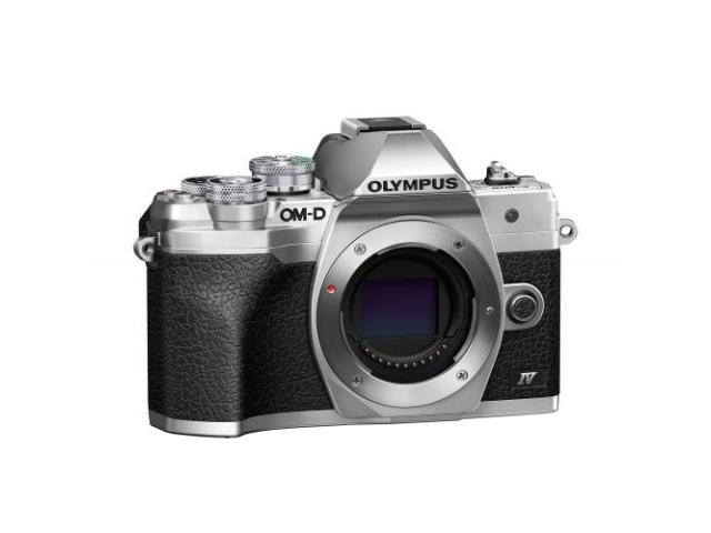 Camera foto Mirrorless Olympus OM-D E-M10 Mark IV body, 20.3MP, Silver