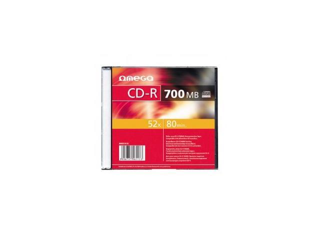 CD-R Omega 52x, 700MB, 1buc, Slim case
