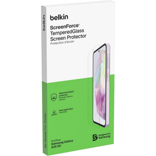 BELKIN SCREENFORCE TEMPERED GLA/DISPLAYSCHUTZ FR SAMSUNG A35 5G