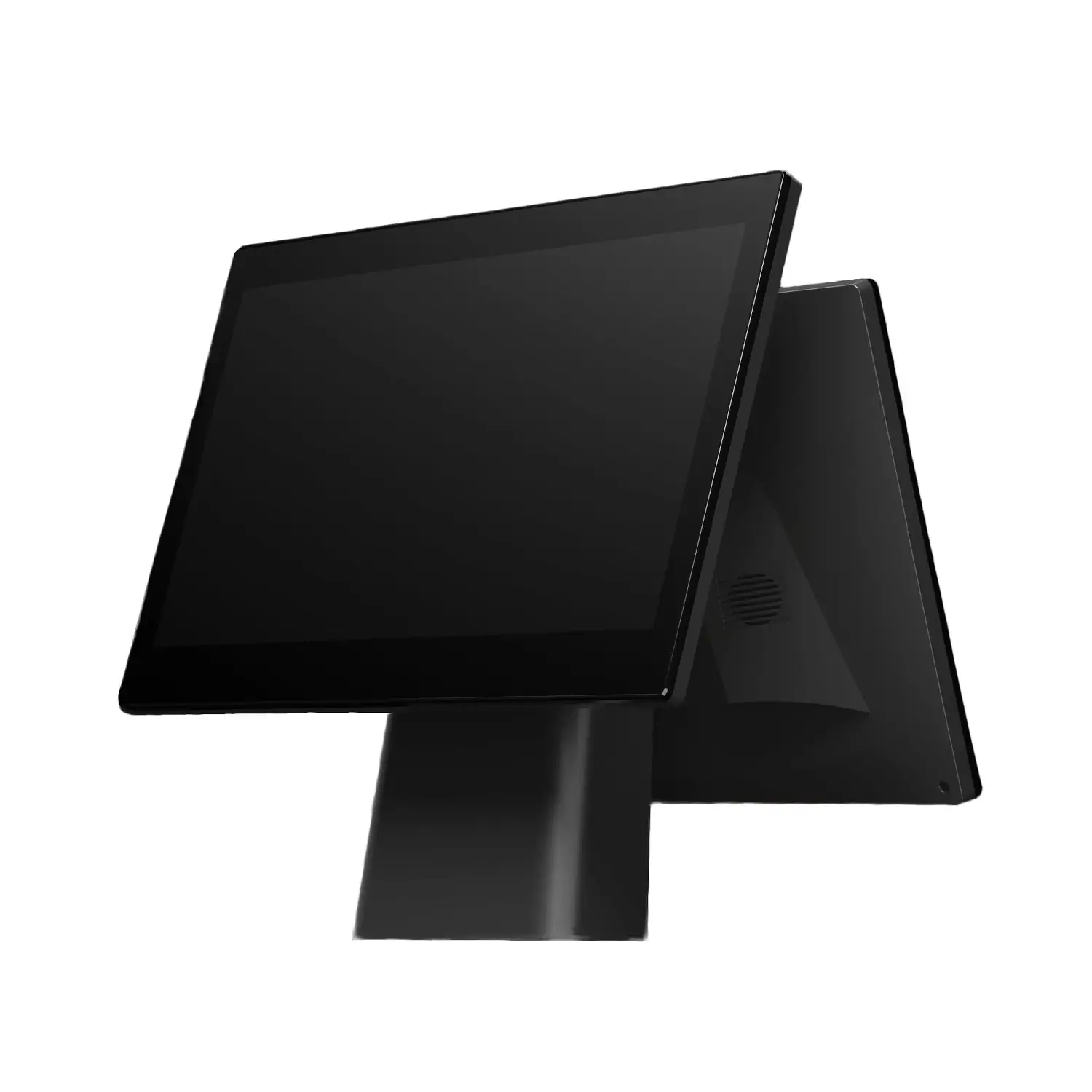 Sistem POS SUNMI D2s PLUS L1586, 15.6inch + 15.6inch Customer Display, RAM 4GB, Flash 64GB, Android 11, Black-Orange