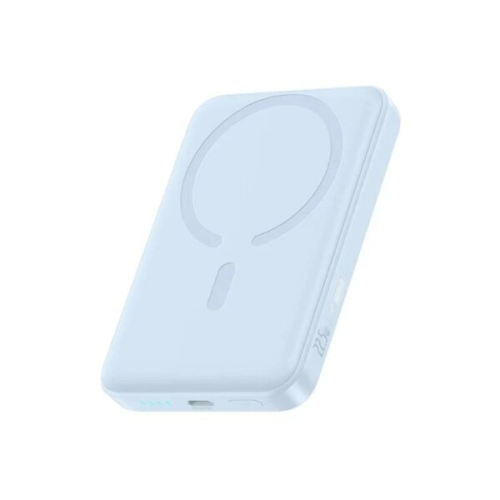 POWER BANK Baseus EnerFill FM11, 10000mAh, 22.5W, prindere magnetica incarcare wireless 15W, 1 x USB Type-C, cablu inclus USB Type-C la USB Type-C 30cm, albastru, 