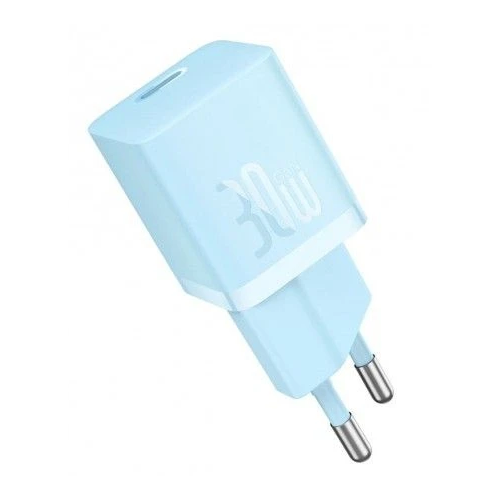 Incarcator retea Baseus GaN5 Pro, 1 x USB-C, 30W, Blue