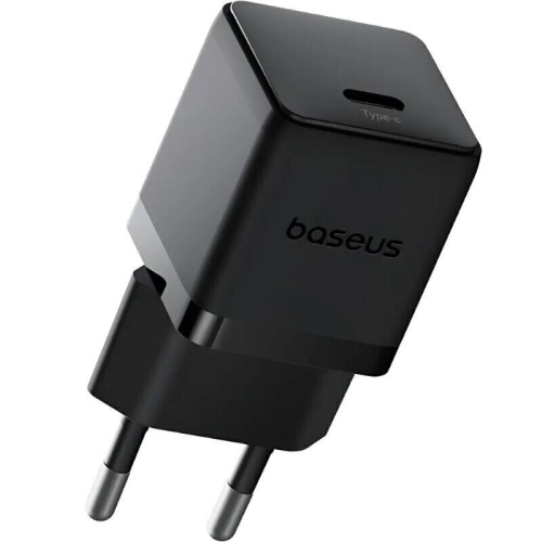 Incarcator retea Baseus Palm, 1 x USB-C, 20 W, Black