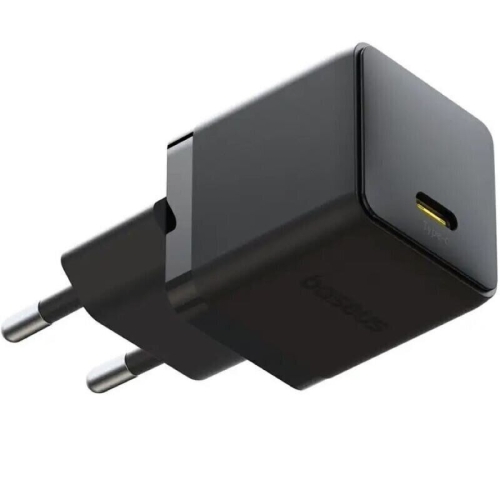 Incarcator retea Baseus Palm, 1 x USB-C, 20 W, Black