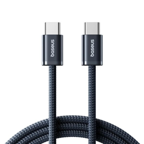 Cablu de date Baseus Dynamic 4, USB-C male - USB-C male, 2 m, Cosmic Black