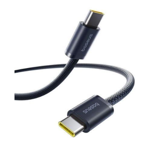 Cablu de date Baseus Dynamic 4, USB-C male - USB-C male, 2 m, Cosmic Black