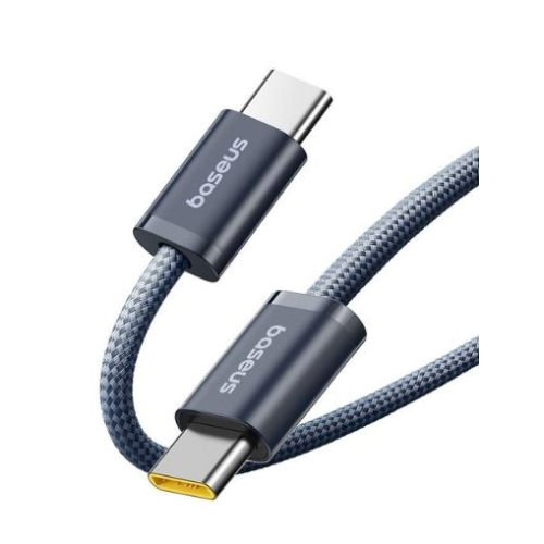Cablu de date Baseus Dynamic 4, USB-C male - USB-C male, 2 m, Cosmic Black