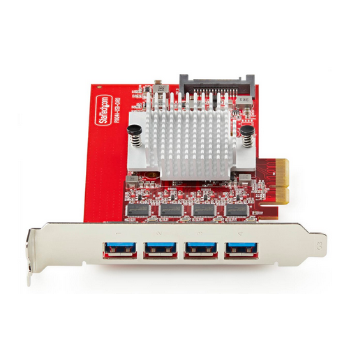 4-PORT USB-A 10GBPS PCIE CARD/.