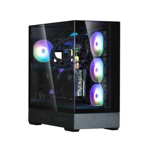 Carcasa Zalman P40 Prism Plus Black, Fara sursa