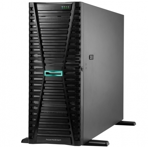 Server HP ProLiant ML350 Gen11, Intel Xeon Silver 4510, RAM 64GB, SSD 2 x 480GB, HPE MR408i-o, PSU 2 x 1000W, Windows Server Standard 2025