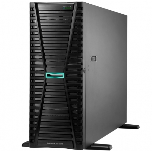 Server HP ProLiant ML350 Gen11, Intel Xeon Silver 4509Y, RAM 64GB, SSD 2 x 480GB, HPE MR408i-o, PSU 2 x 1000W, No OS