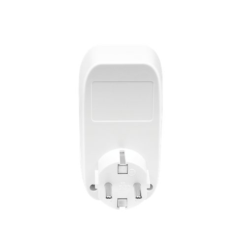 ADAPTOR LOGILINK, Schuko x 1, senzor miscare PIR, detector zi/noapte, IP20, 230 V/16A 50Hz max. 800W (bec luminos) sau max. 300W (LED), alb 