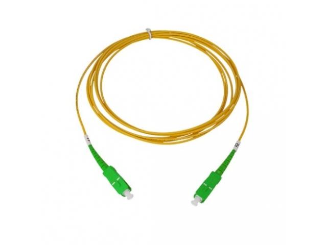 Patch Cord Fibra Optica Braun, Single-Mode, OS2, LC/APC - LC/APC, 3 m