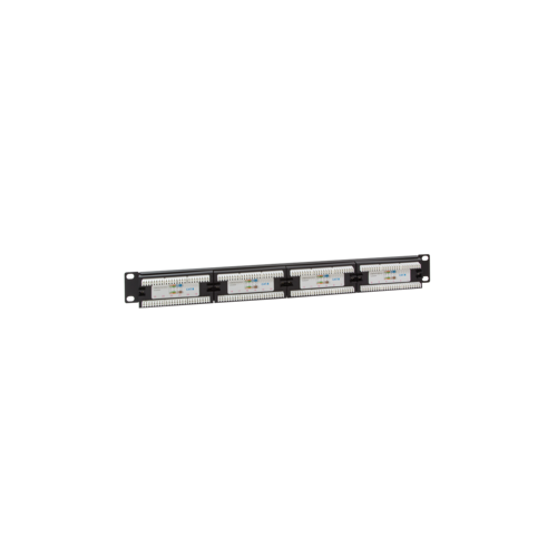 Patch Panel Logilink NP0004, 19inch, 1U, 24 porturi, Cat6, UTP, Black