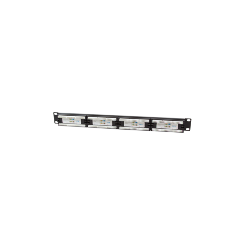 Patch Panel Logilink NP0004, 19inch, 1U, 24 porturi, Cat6, UTP, Black