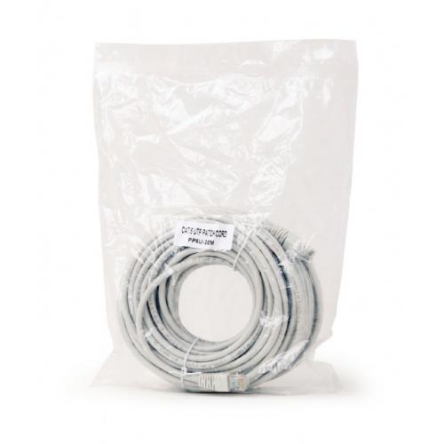 Patchcord Gembird RJ45, UTP, Cat6, 20m, Grey