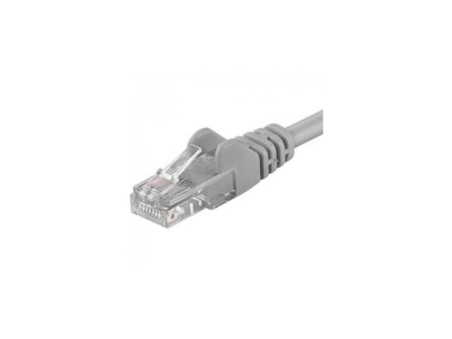 Patchcord UTP RJ45-RJ45 Cat.5e, LSZH, 0.25m, gri - EMTEX