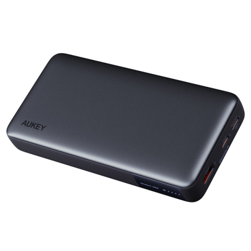 Baterie portabila AUKEY Sprint X PB-Y42, 20000 mAh, 1 x USB-A, 2 x USB-C, Black