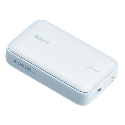 Baterie portabila AUKEY Spark Mini PB-Y57, 20000 mAh, 1 x USB-A, 1 x USB-C, Blue