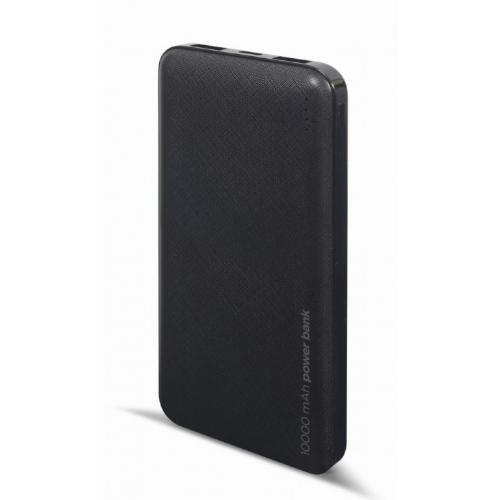 Baterie portabila Gembird PB20-02, 20000mAh, 2x USB, 1x USB-C, Black