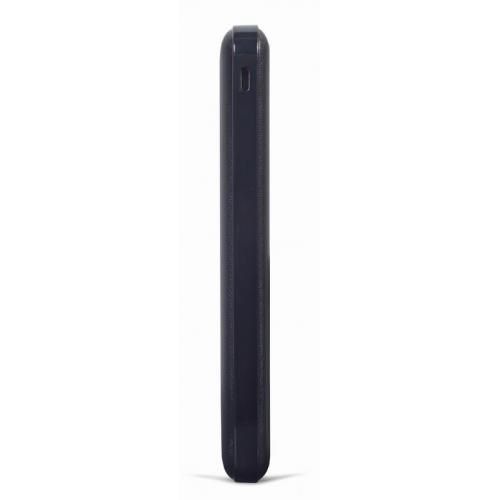 Baterie portabila Gembird PB20-02, 20000mAh, 2x USB, 1x USB-C, Black