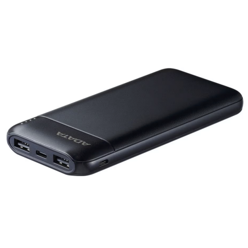 POWER BANK USB 10000MAH BLACK/PC100-14BK ADATA