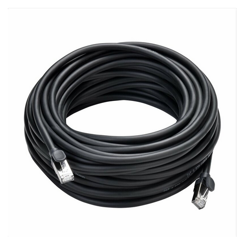 Patch Cord Baseus PCWL-O01, UTP, Cat6, 15m, Black