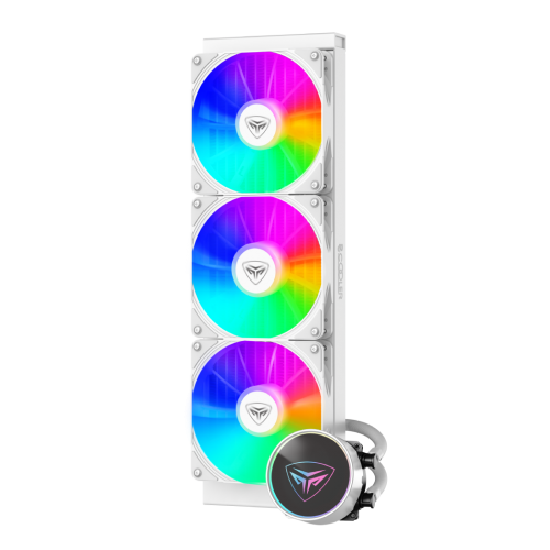 Cooler procesor PcCOOLER PD360S ARGB WH, 3x 120mm