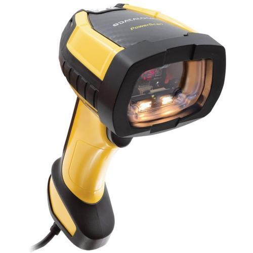 Cititor de coduri de bare Datalogic PowerScan PD9630-DCK1, 2D, USB, RS232, Black-Yellow