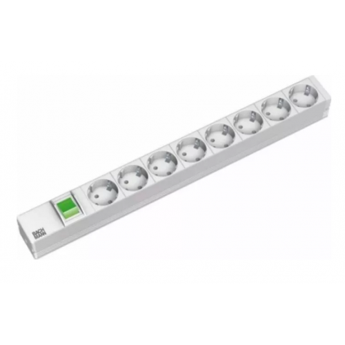 PDU Bachmann BM-333.400, 8x Schuko, White