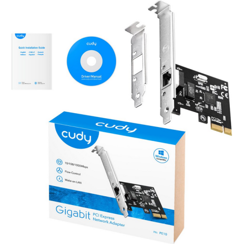 Placa de retea Cudy PE10, PCI Express x1