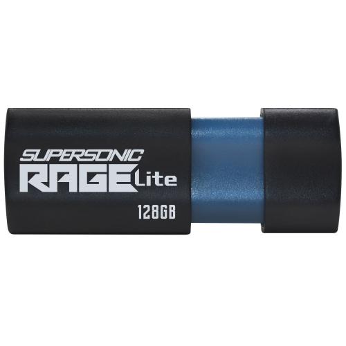 Stick memorie Patriot Supersonic Rage Lite 128GB, USB3.0, Black