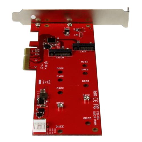 Adaptor PCI-Express Startech PEX2M2, PCI-Express - 2x M.2 SATA