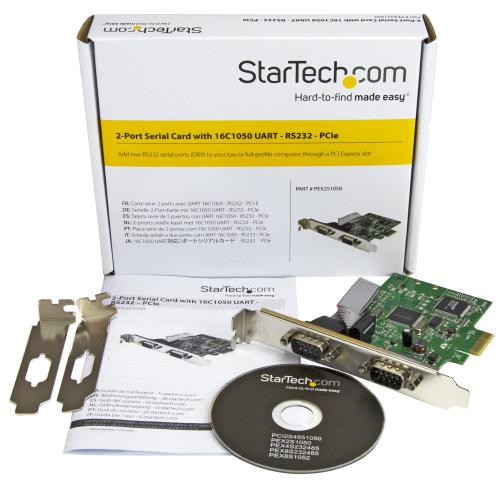 Adaptor PCI-Express Startech PEX2S1050, 2x D-Sub